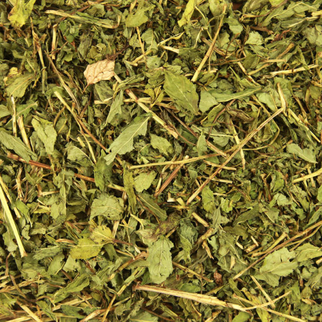 62 dried peppermint leaves premium hay