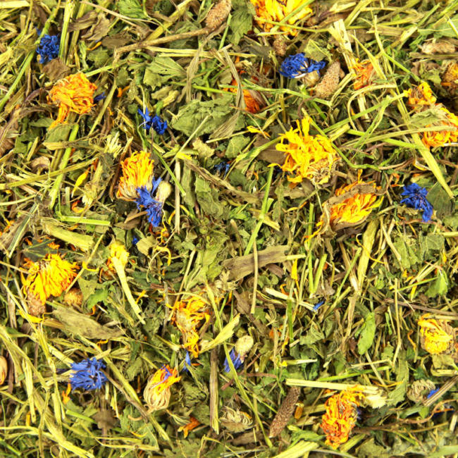 64 herb mix cornflowers premium hay